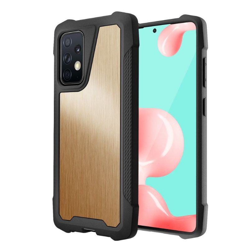 Kryt Na Samsung Galaxy A52 5G / A52 4G / A52s 5G Ochranný Ochrana Proti Efektu Kartáčovaného Kovu