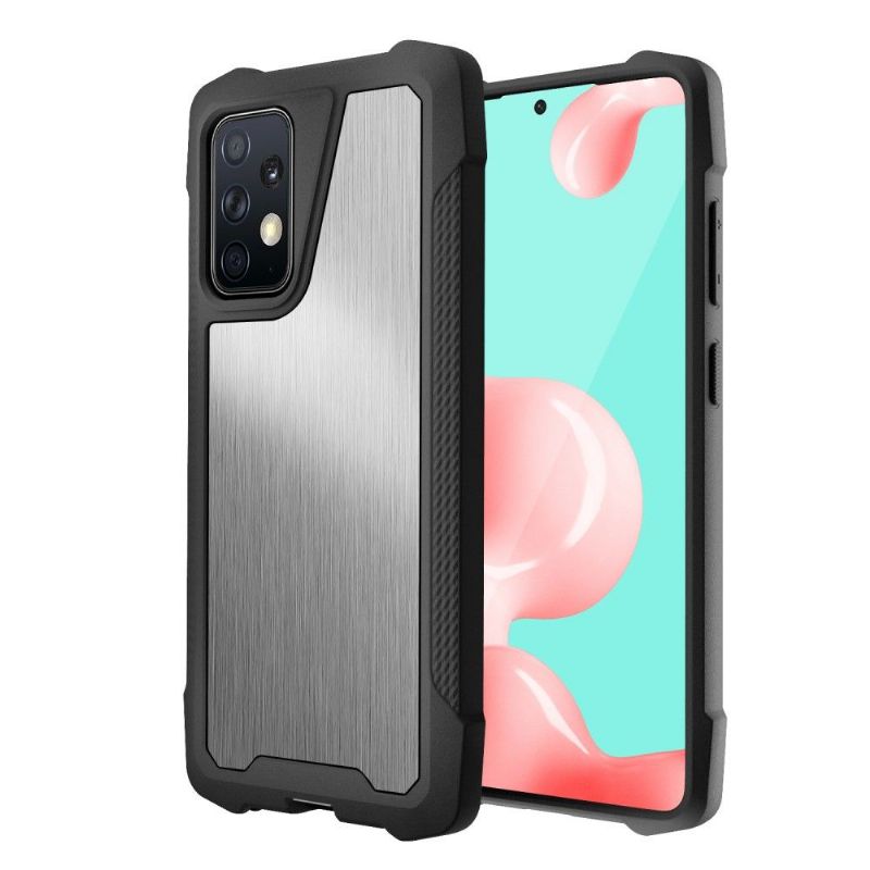 Kryt Na Samsung Galaxy A52 5G / A52 4G / A52s 5G Ochranný Ochrana Proti Efektu Kartáčovaného Kovu
