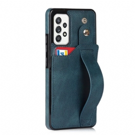 Kryt Na Samsung Galaxy A52 5G / A52 4G / A52s 5G Popruh Na Kartu