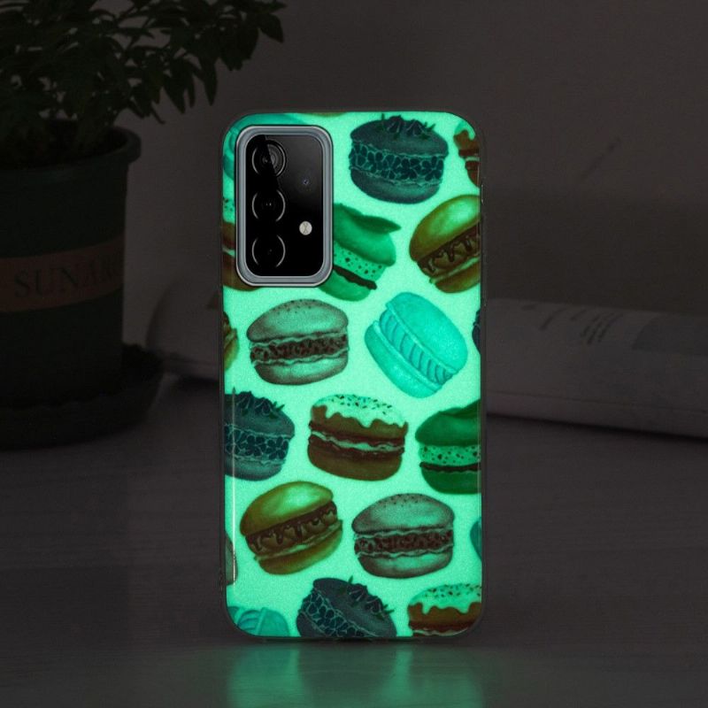 Kryty Na Mobil Na Samsung Galaxy A52 5G / A52 4G / A52s 5G Fluorescenční Makronky