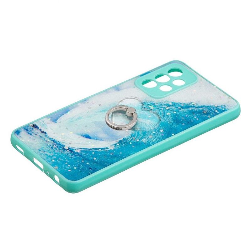 Kryty Na Mobil Na Samsung Galaxy A52 5G / A52 4G / A52s 5G Vlna S Prstencem