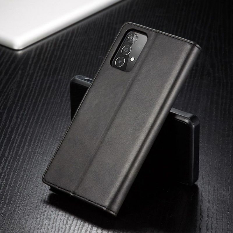 Pouzdra Na Samsung Galaxy A52 5G / A52 4G / A52s 5G Flipové Pouzdro Kožený Efekt Lc.imeeke