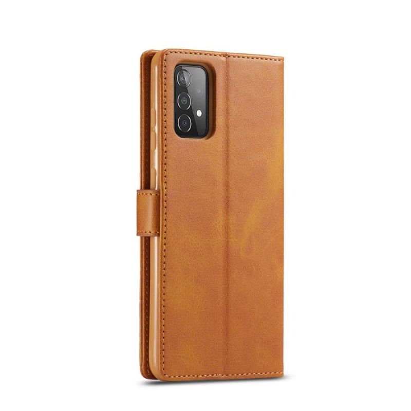 Pouzdra Na Samsung Galaxy A52 5G / A52 4G / A52s 5G Flipové Pouzdro Kožený Efekt Lc.imeeke