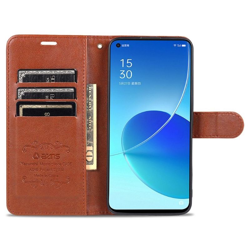 Kožené Pouzdro Na Poco M3 Pro 5G Umělá Kůže Azns