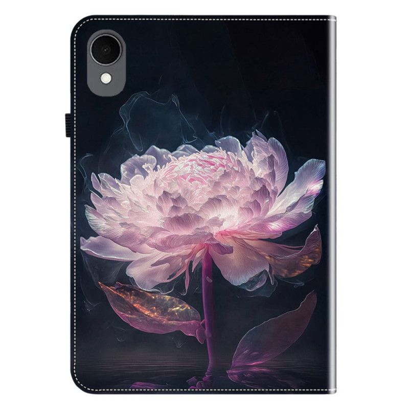 Kožené Pouzdro Samsung Galaxy Tab S11 Kryty Na Mobil Fialová Pivoňka