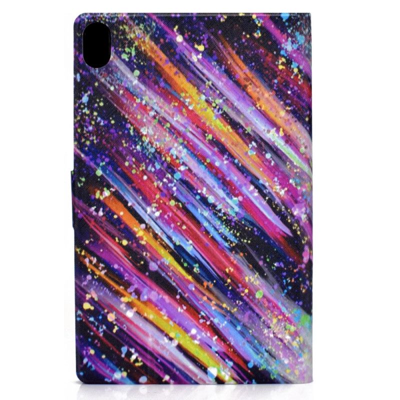Kožený Kryt Na Samsung Galaxy Tab S11 Padající Hvězdy