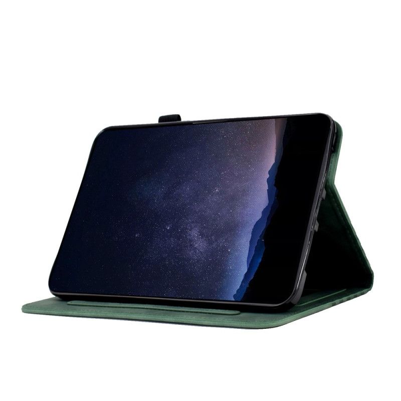 Kožený Kryt Samsung Galaxy Tab S11 Semišový Okrajový Efekt