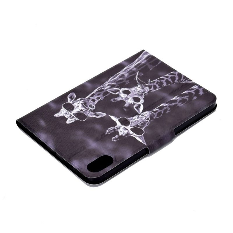 Kožený Kryt Samsung Galaxy Tab S11 Tři Žirafy