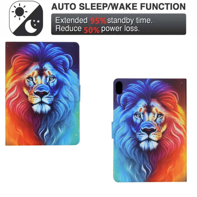 Peněženková Pouzdra Samsung Galaxy Tab S11 Kryty Na Mobil Barevný Lev