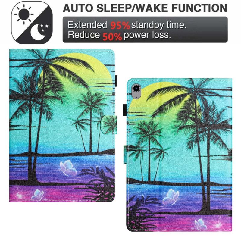 Peněženková Pouzdra Samsung Galaxy Tab S11 Kryty Na Mobil Kokosové Palmy