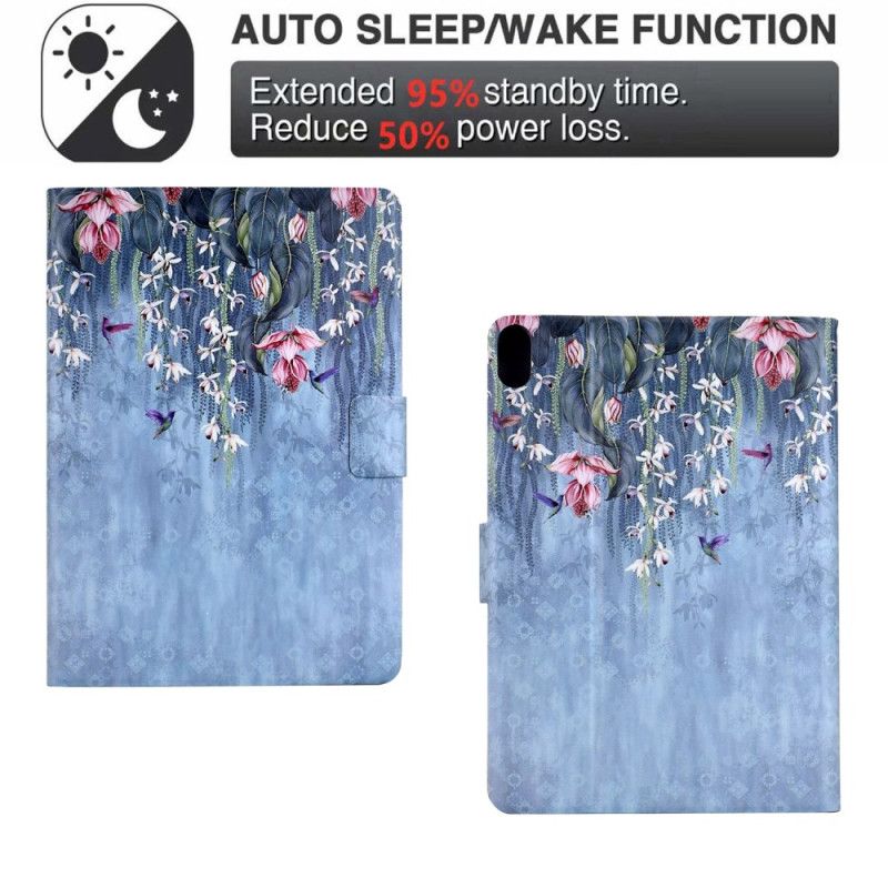 Peněženková Pouzdra Samsung Galaxy Tab S11 Kryty Na Mobil Květinový Déšť