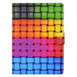 Peněženková Pouzdra Samsung Galaxy Tab S11 Kryty Na Mobil Pletený Vzor