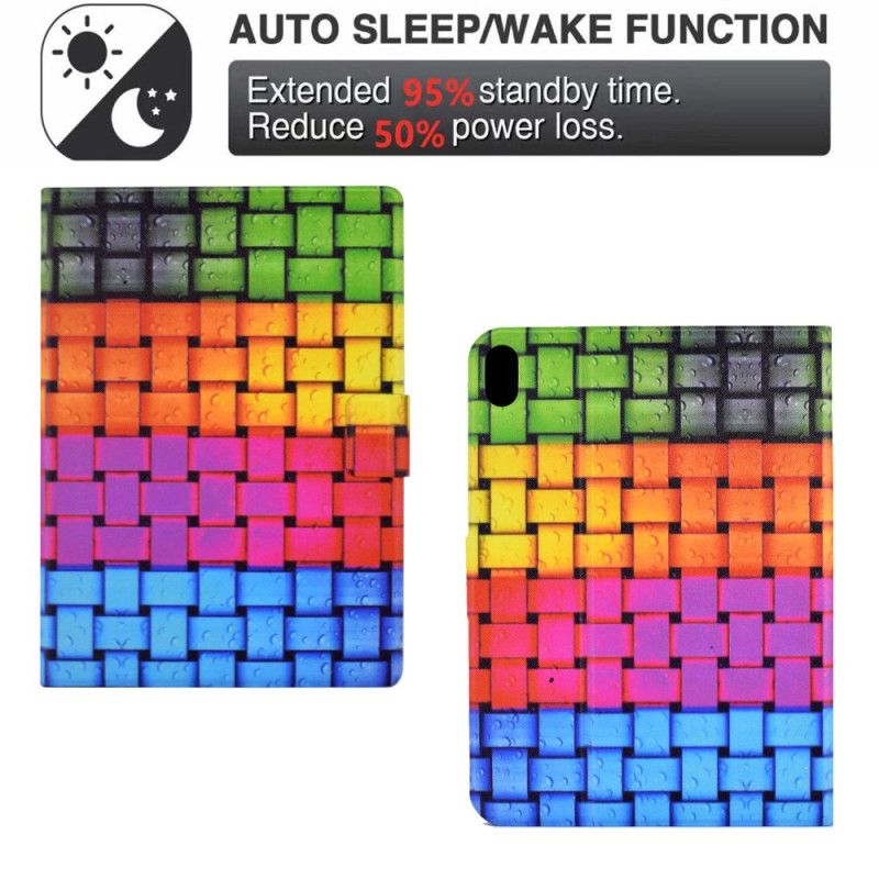 Peněženková Pouzdra Samsung Galaxy Tab S11 Kryty Na Mobil Pletený Vzor