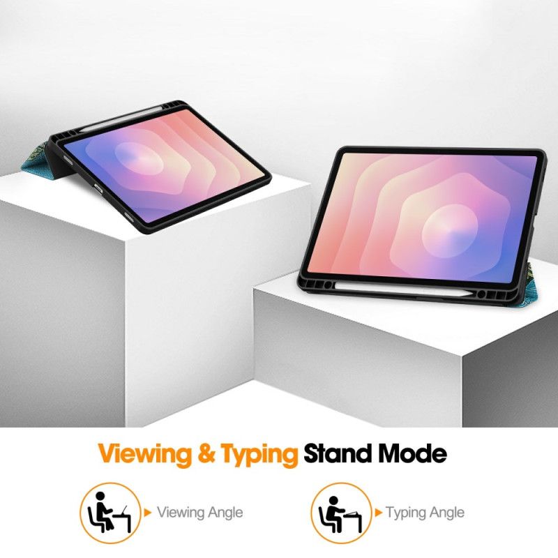 Samsung Galaxy Tab S11 Držák Stylusu S Meruňkovým Květem