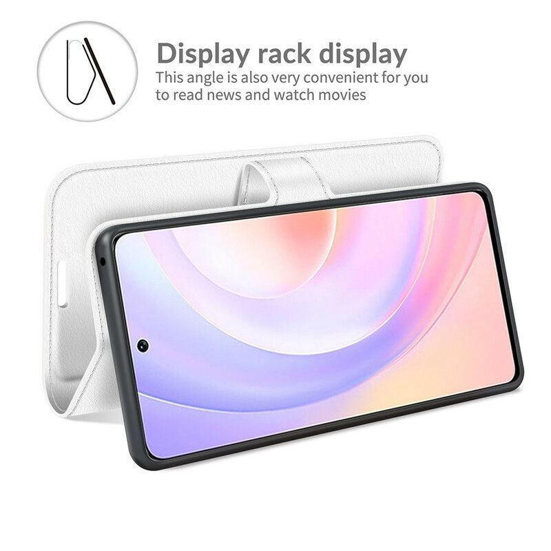 Flipové Pouzdro Na Honor 50 SE Klasická Umělá Kůže