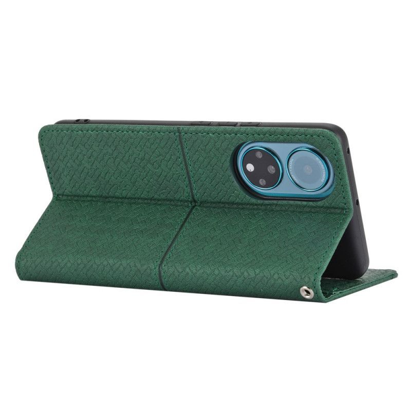 Flipové Pouzdro Na Honor 50 SE Na Lana Strappy Woven Styl