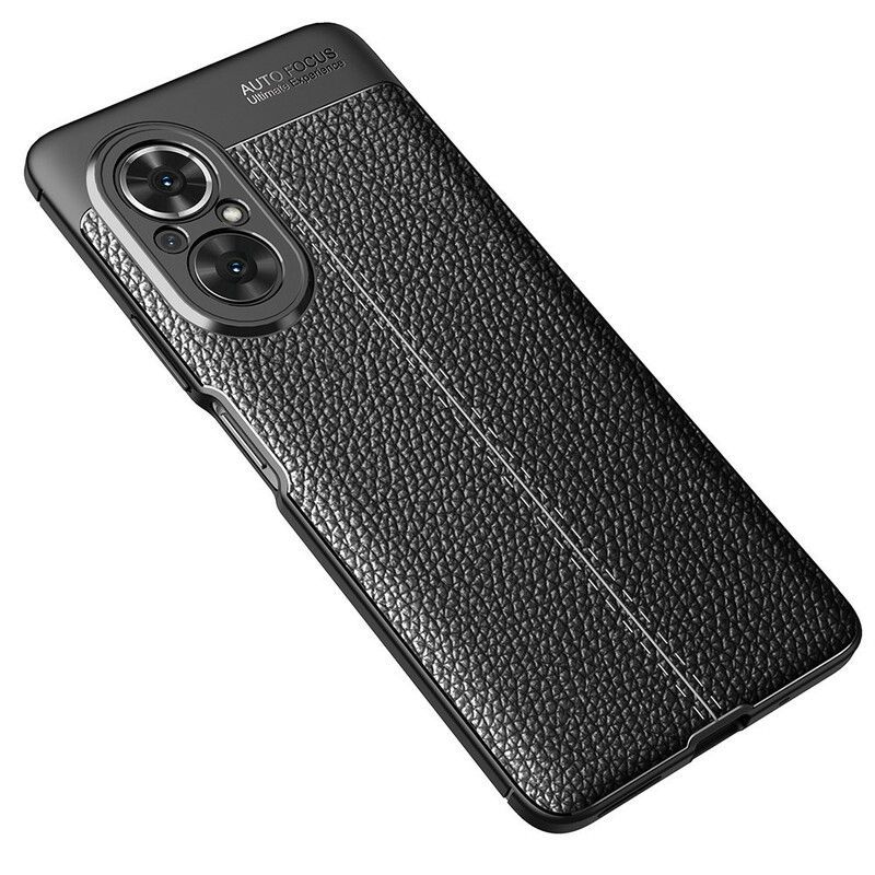 Kryt Na Honor 50 SE Efekt Kůže Litchi S Dvojitou Linií