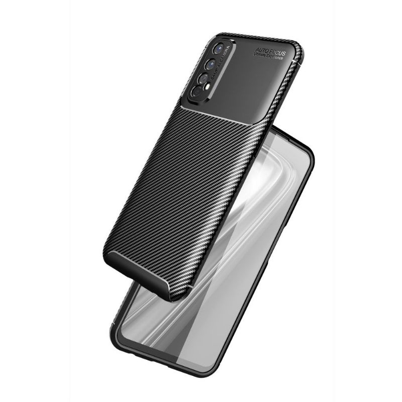 Kryt Na Realme 7 Efekt Uhlíkových Vláken