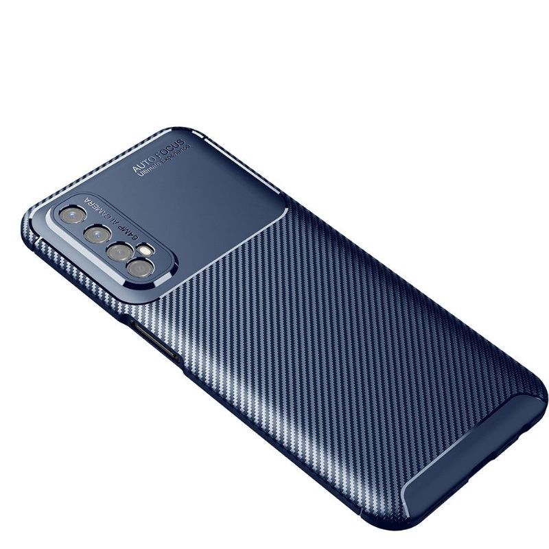 Kryt Na Realme 7 Efekt Uhlíkových Vláken