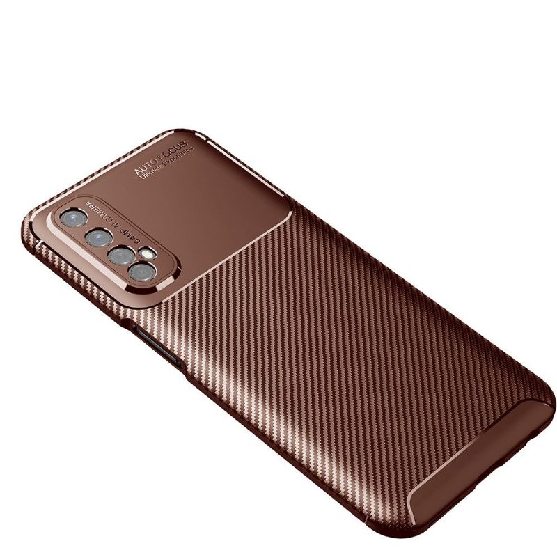 Kryt Na Realme 7 Efekt Uhlíkových Vláken