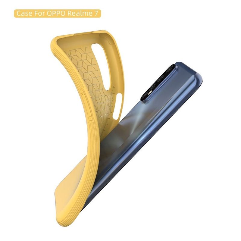 Kryt Na Realme 7 Ochranný Jednoduchý Silikon