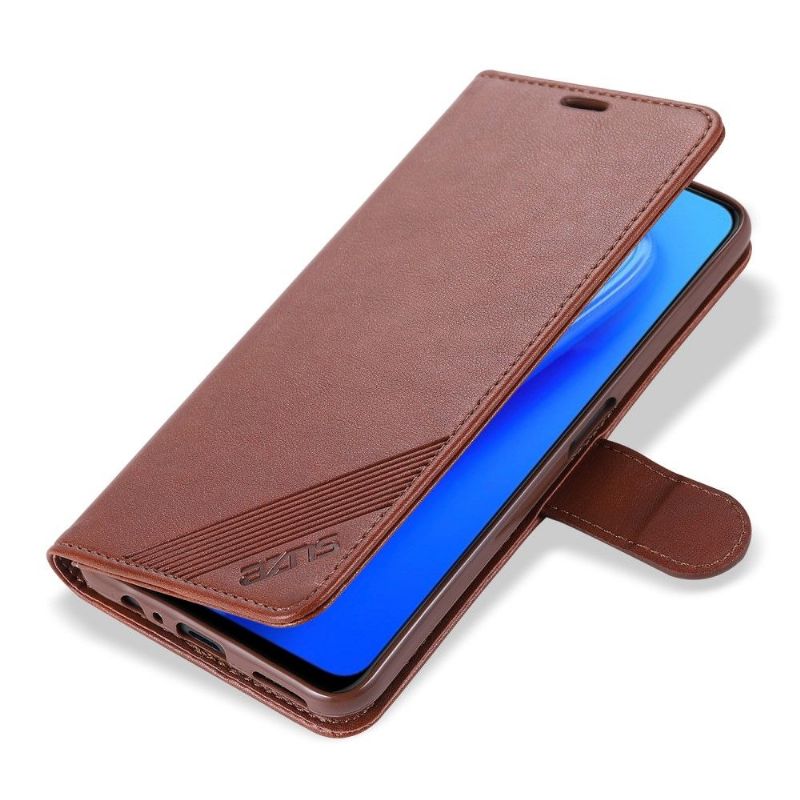 Pouzdra Na Realme 7 Držák Karet Z Umělé Kůže Azns