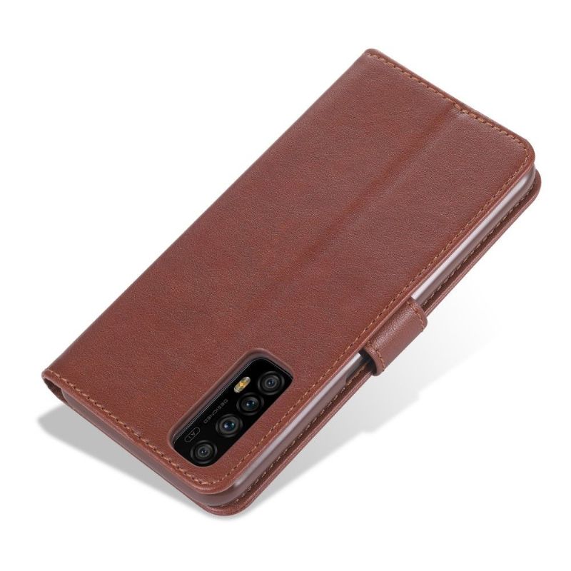 Pouzdra Na Realme 7 Držák Karet Z Umělé Kůže Azns