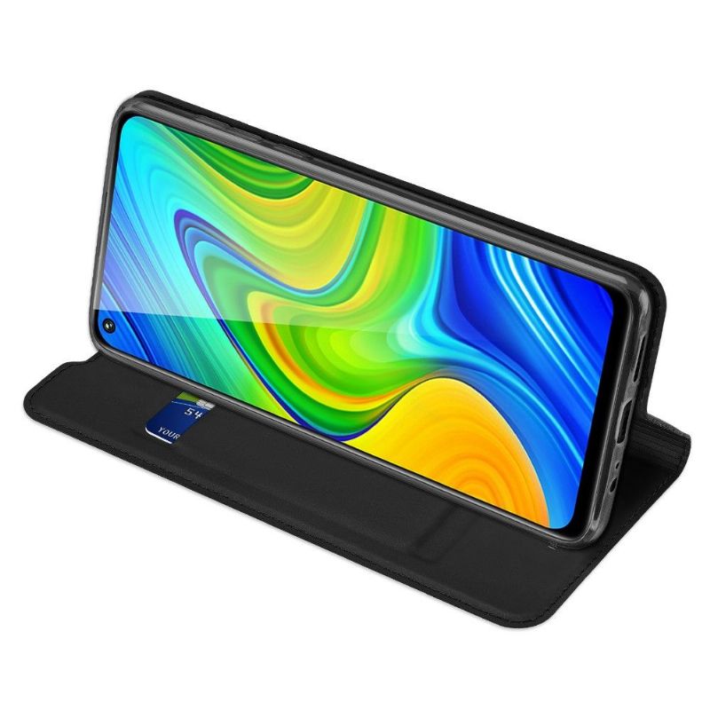 Kožené Pouzdro Na Xiaomi Redmi Note 9 Saténový Povlak