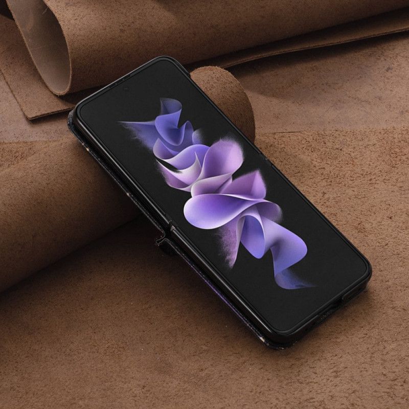 Kryt Na Samsung Galaxy Z Flip 5 Zlatí Motýli