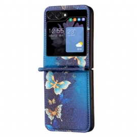 Kryt Samsung Galaxy Z Flip 5 Motýli