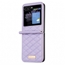 Kryt Samsung Galaxy Z Flip 5 Prošívaná Barva Binfen