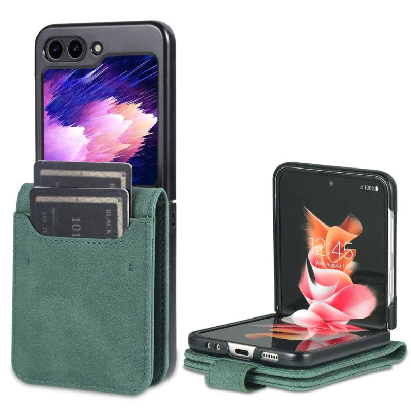 Pouzdro Samsung Galaxy Z Flip 5 Držitel Karty Azns