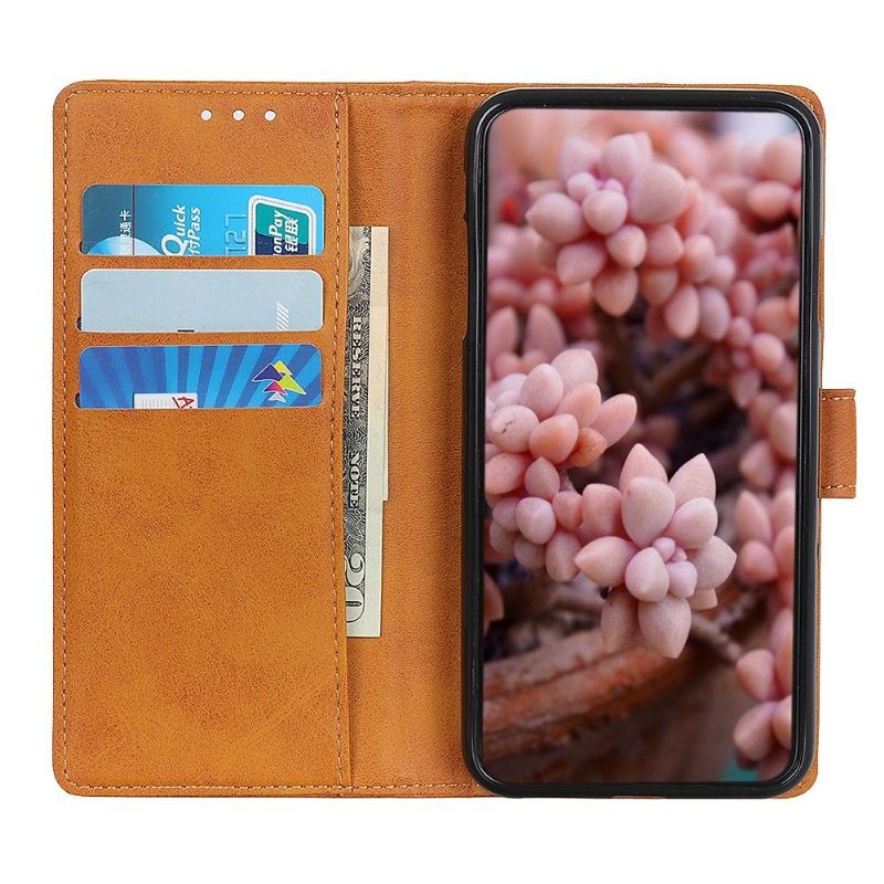 Flipové Pouzdro Na Google Pixel 6 Pro Efekt Matné Kůže Marius