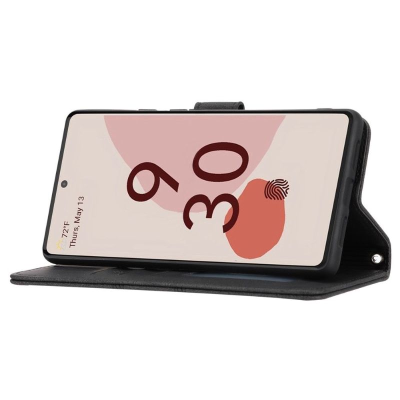 Flipové Pouzdro Na Google Pixel 6 Pro Jackie Faux Leather