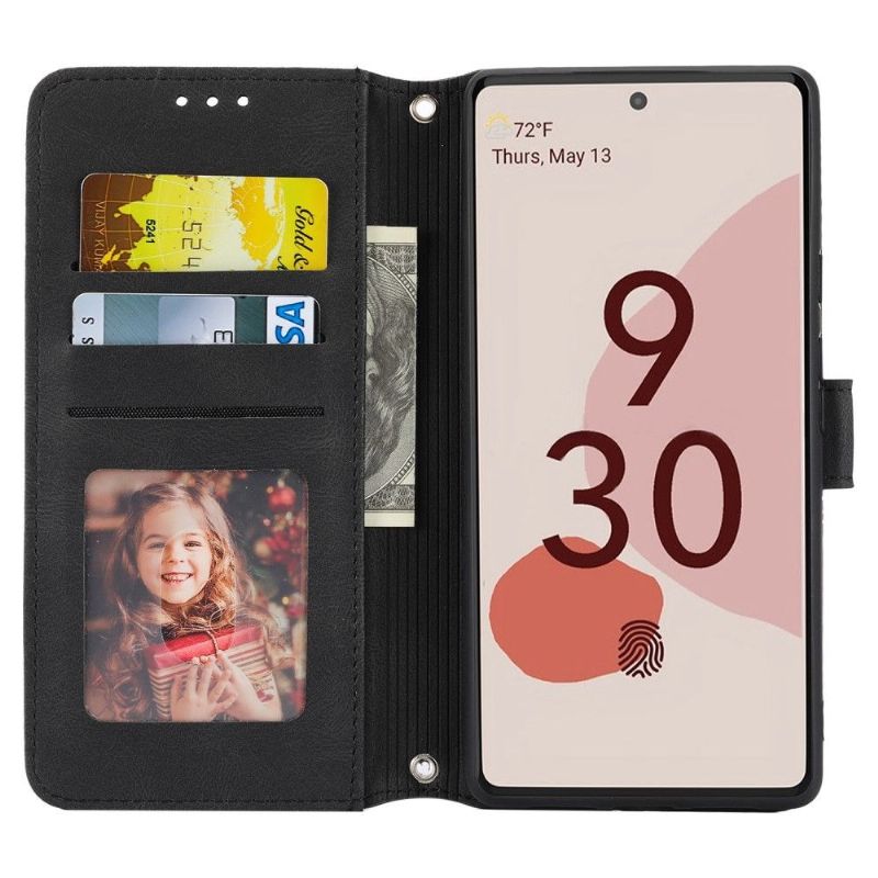 Flipové Pouzdro Na Google Pixel 6 Pro Jackie Faux Leather
