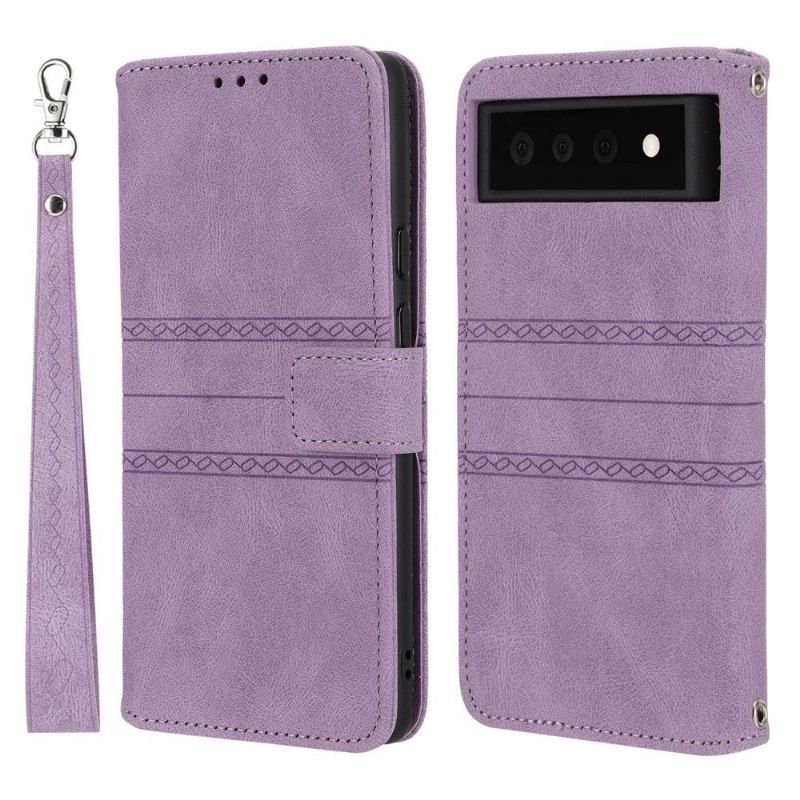 Flipové Pouzdro Na Google Pixel 6 Pro Jackie Faux Leather