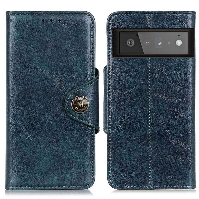 Flipové Pouzdro Na Google Pixel 6 Pro Khazneh Design Essential