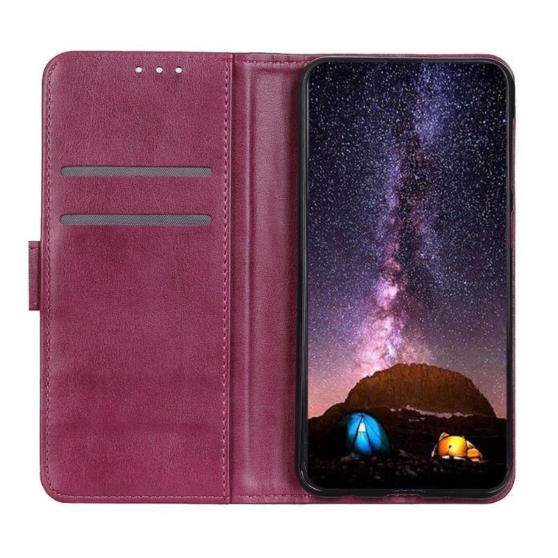 Flipové Pouzdro Na Google Pixel 6 Pro Kožené Pouzdro Klapka Z Umělé Kůže S Nýtem