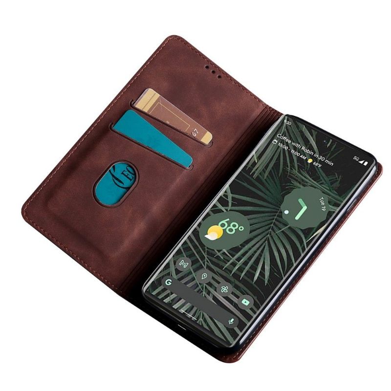Flipové Pouzdro Na Google Pixel 6 Pro Leah Premium