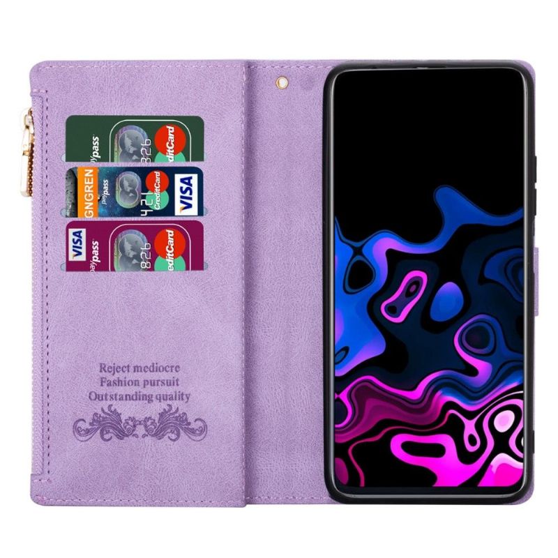 Flipové Pouzdro Na Google Pixel 6 Pro Peněženkové Pouzdro Peněženka Célia Z Umělé Kůže