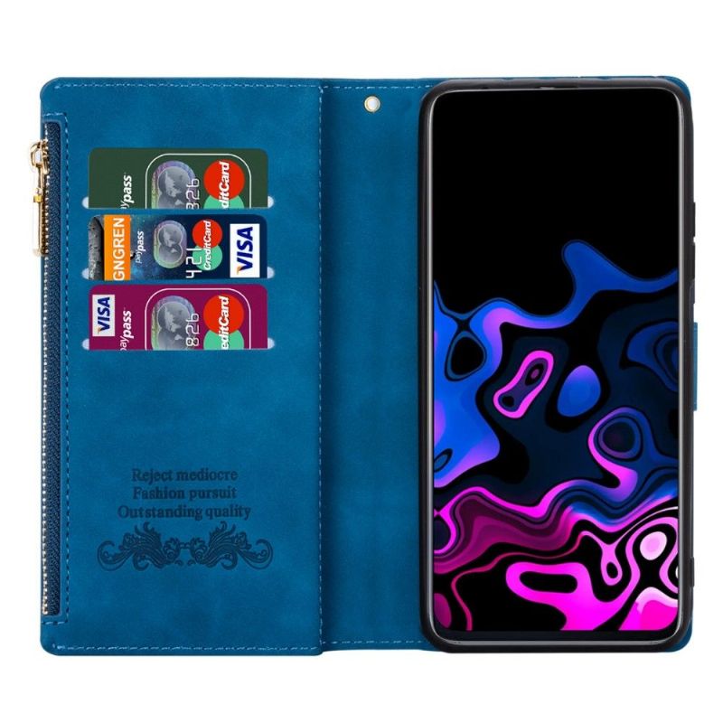Flipové Pouzdro Na Google Pixel 6 Pro Peněženkové Pouzdro Peněženka Célia Z Umělé Kůže