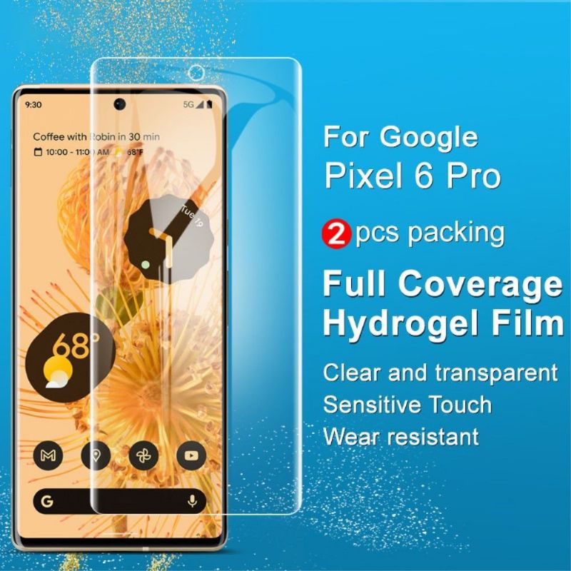 Hydrogelová Ochrana Obrazovky Google Pixel 6 Pro (2 Kusy)