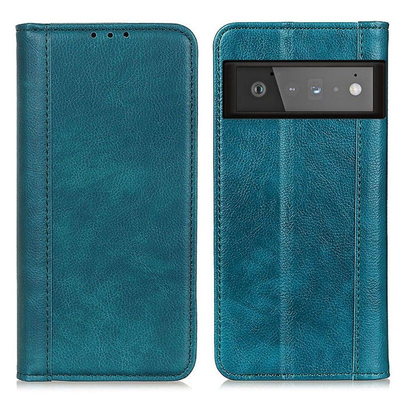 Kožené Pouzdro Folio Na Google Pixel 6 Pro Flipové Pouzdro Folio Sylvester Z Umělé Kůže