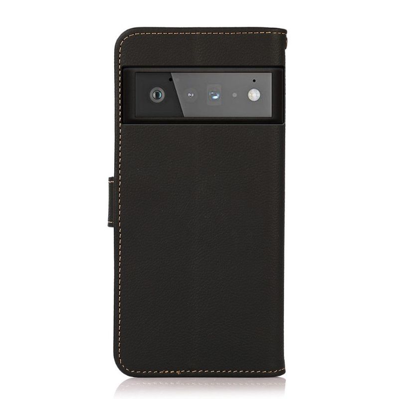 Kožené Pouzdro Na Google Pixel 6 Pro Klasická Kůže Khazneh