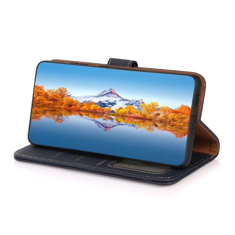 Kožené Pouzdro Na Google Pixel 6 Pro Klasická Kůže Khazneh