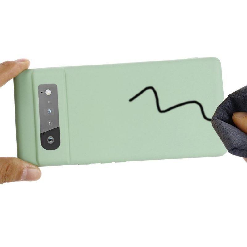 Kryt Na Google Pixel 6 Pro Puro Tekutý Silikon