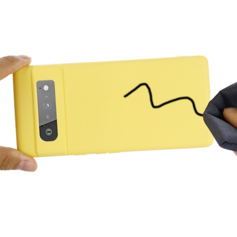 Kryt Na Google Pixel 6 Pro Puro Tekutý Silikon