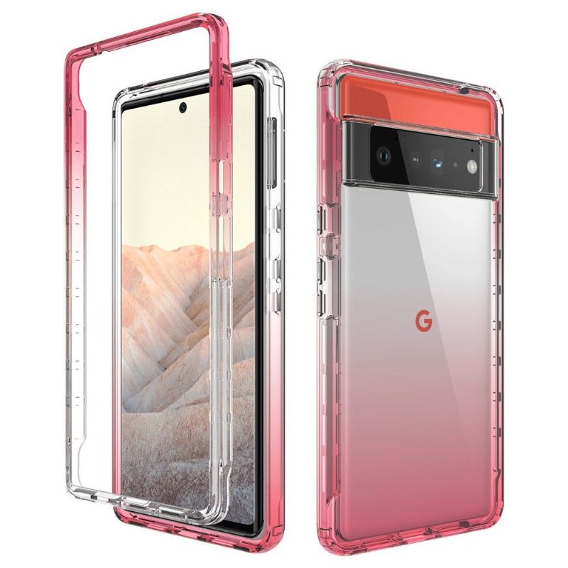Kryt Na Google Pixel 6 Pro Čistý Gradient Odolný Proti Nárazům