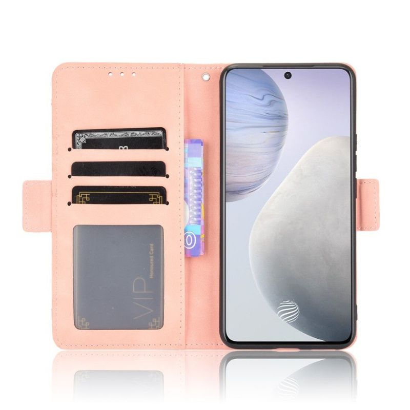 Flipové Pouzdro Na Vivo X60 Premium S Držitelem Karty