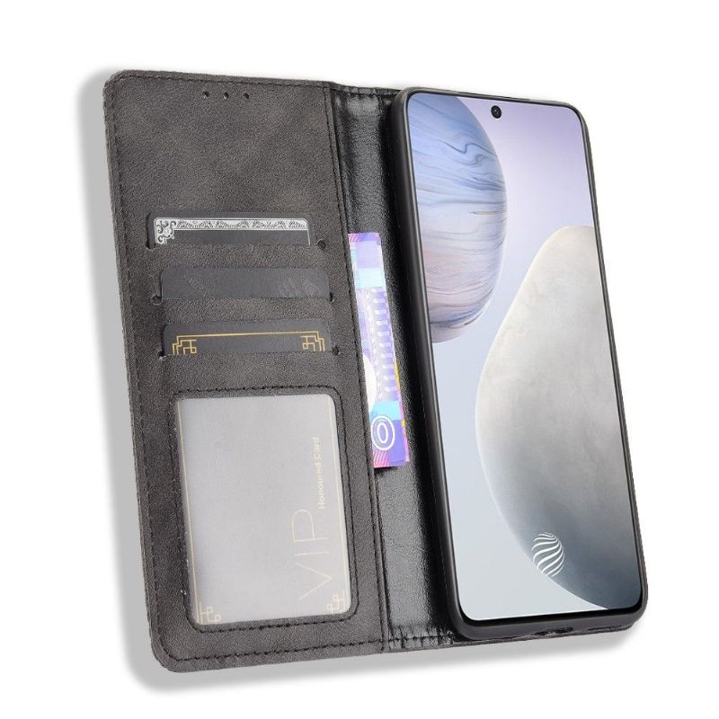 Pouzdra Na Vivo X60 Kůže Ve Stylu Cirénius